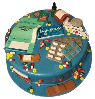 Pharmacy cake