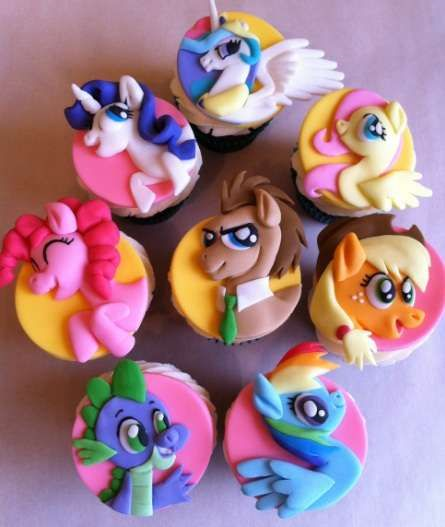 My Little Pony Cupcakes