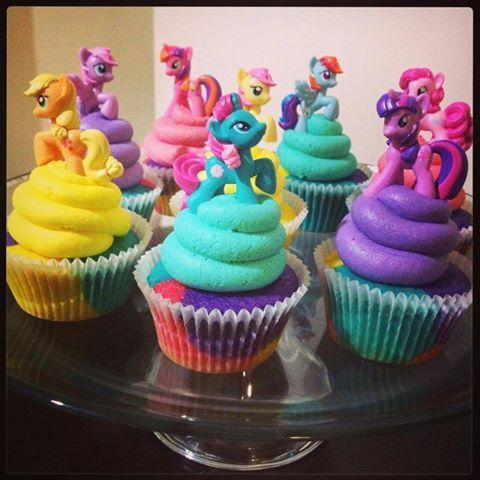 My Little Pony Cupcakes