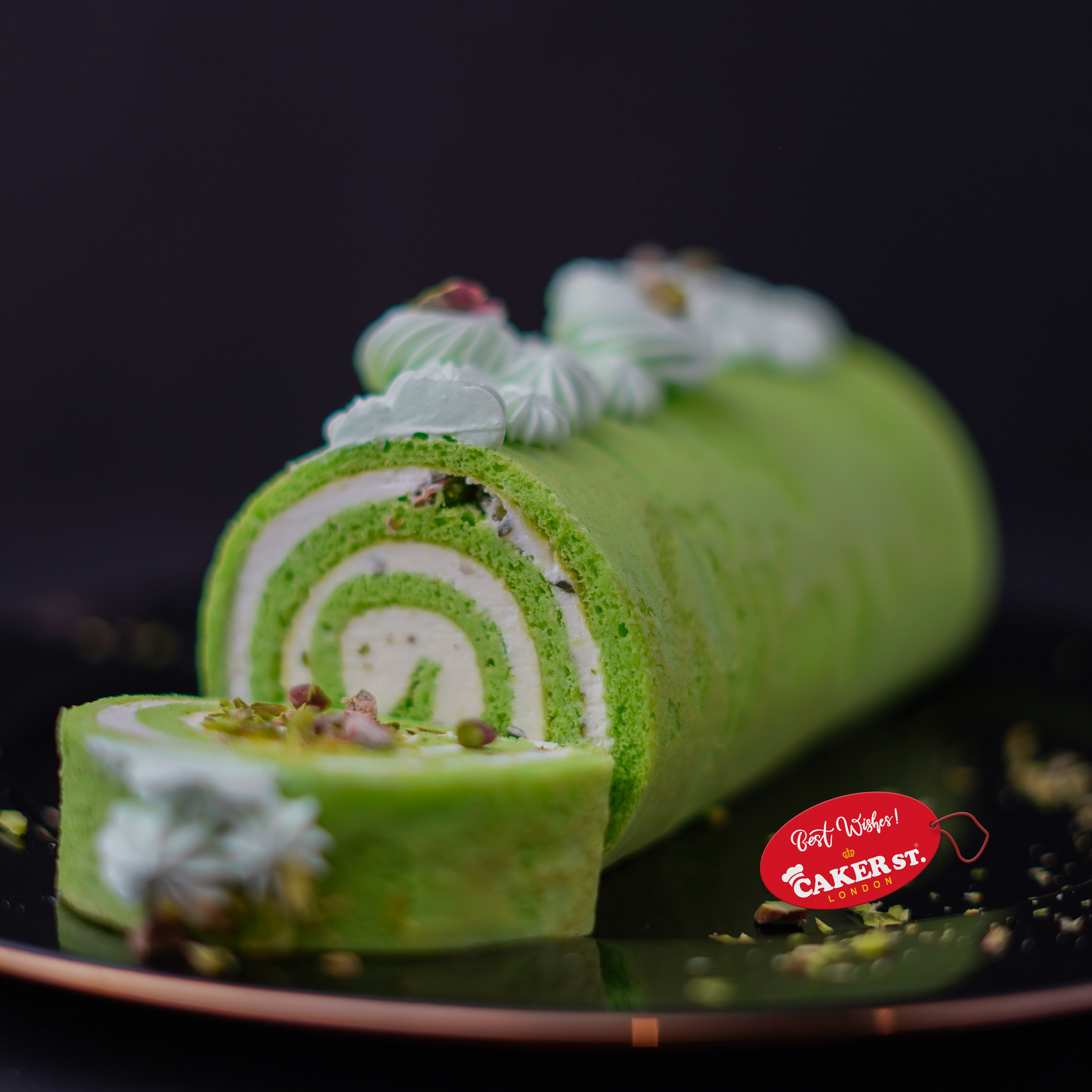 Kiwi Vanilla Swiss Roll