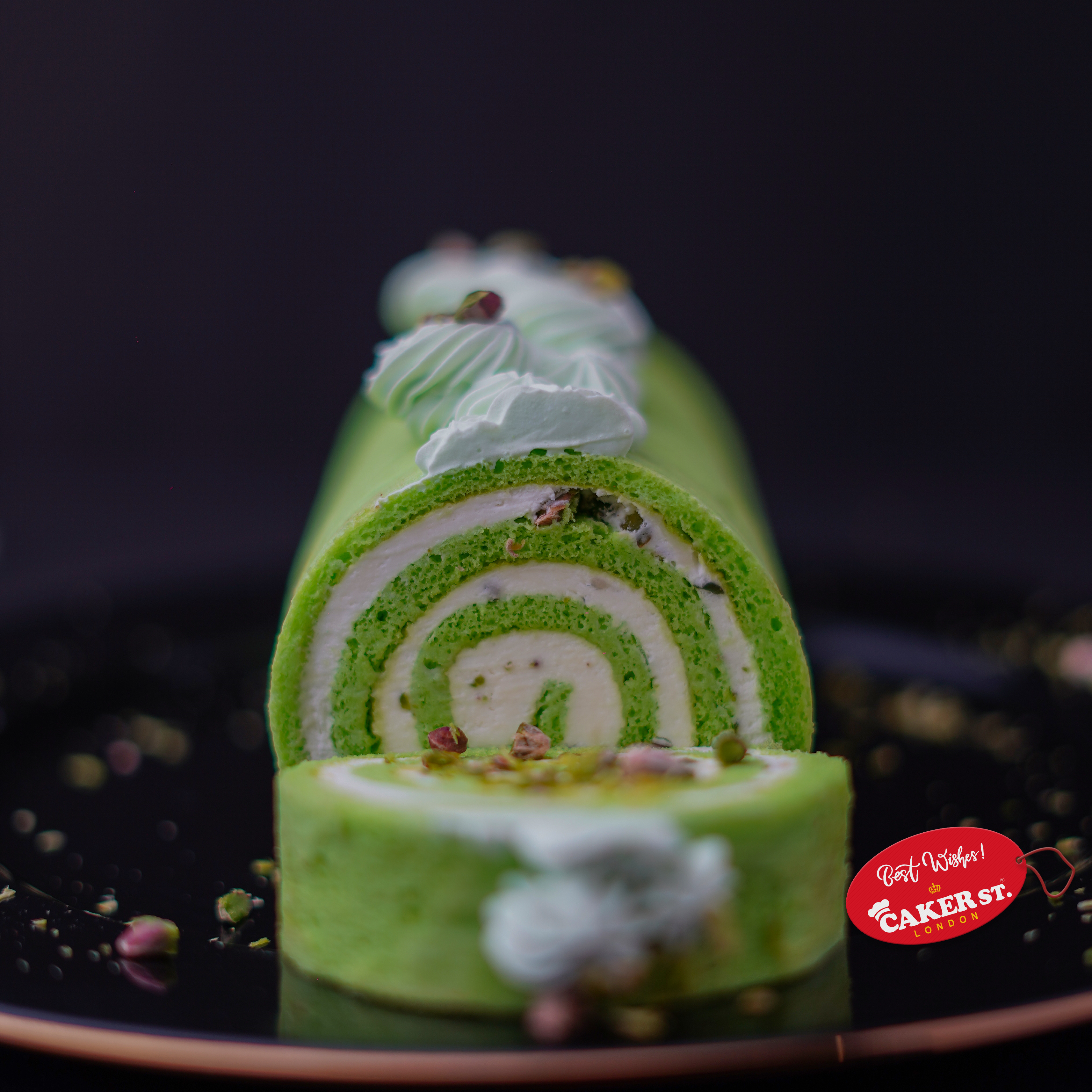 Kiwi Vanilla Swiss Roll