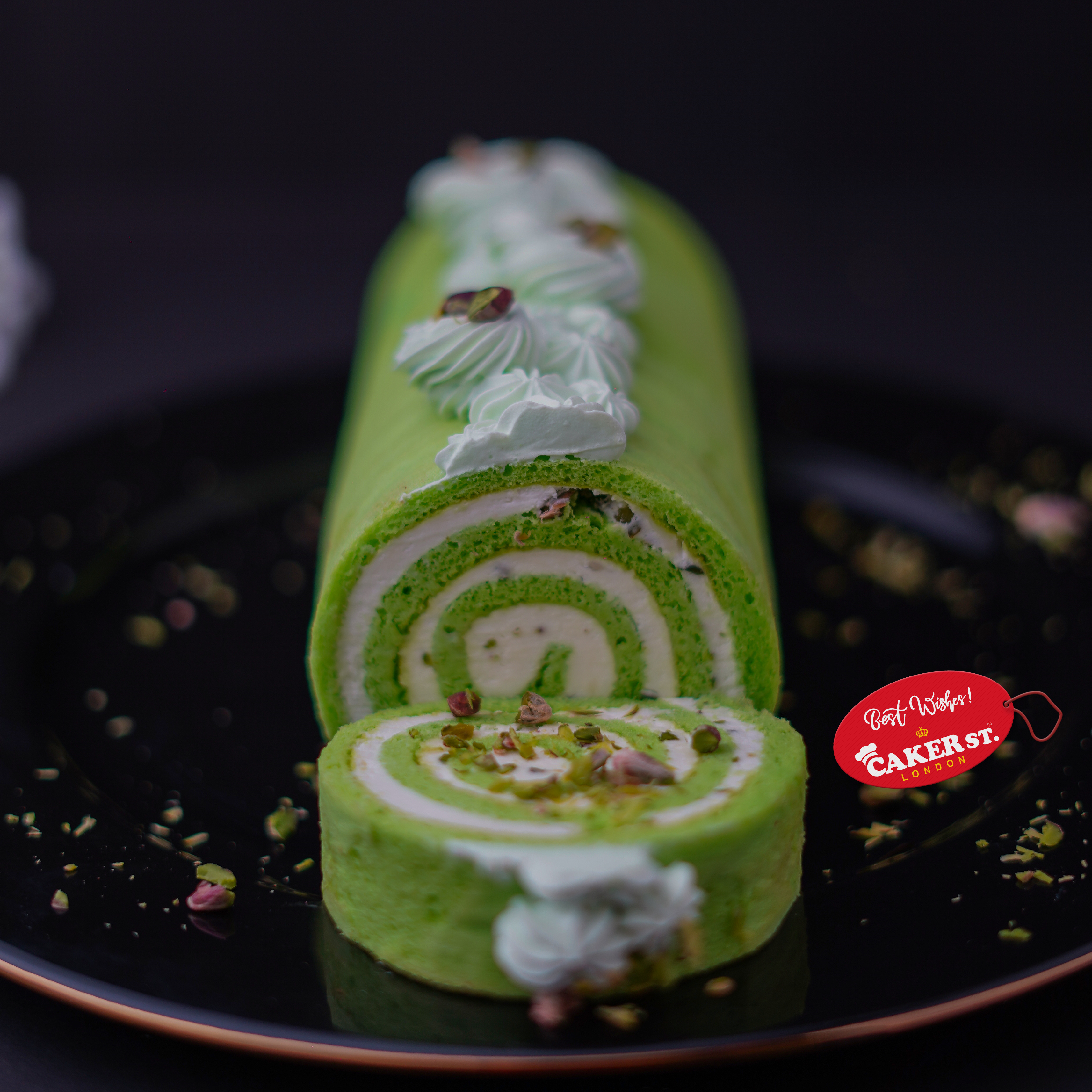 Kiwi Vanilla Swiss Roll