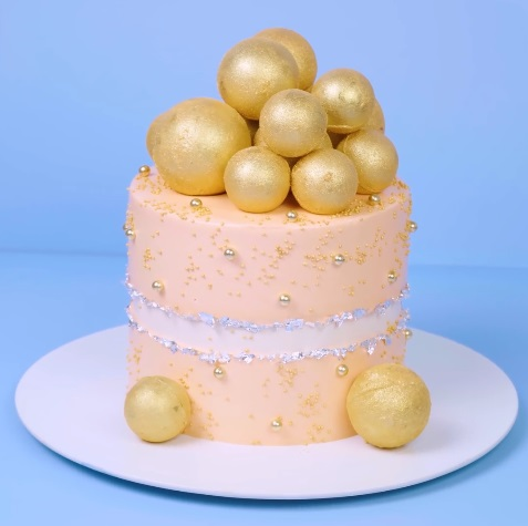  The Peach Perfect  - DIY Cake