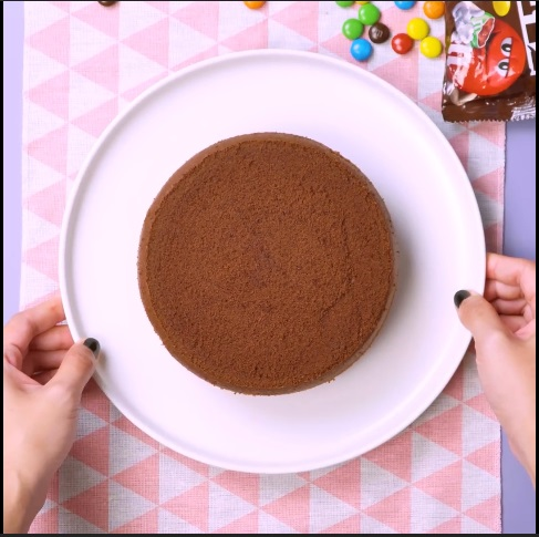  The m&m's Galore - DIY Cake