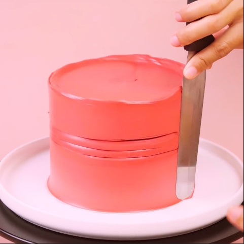 The Floral Bubble Wrapped - DIY Cake