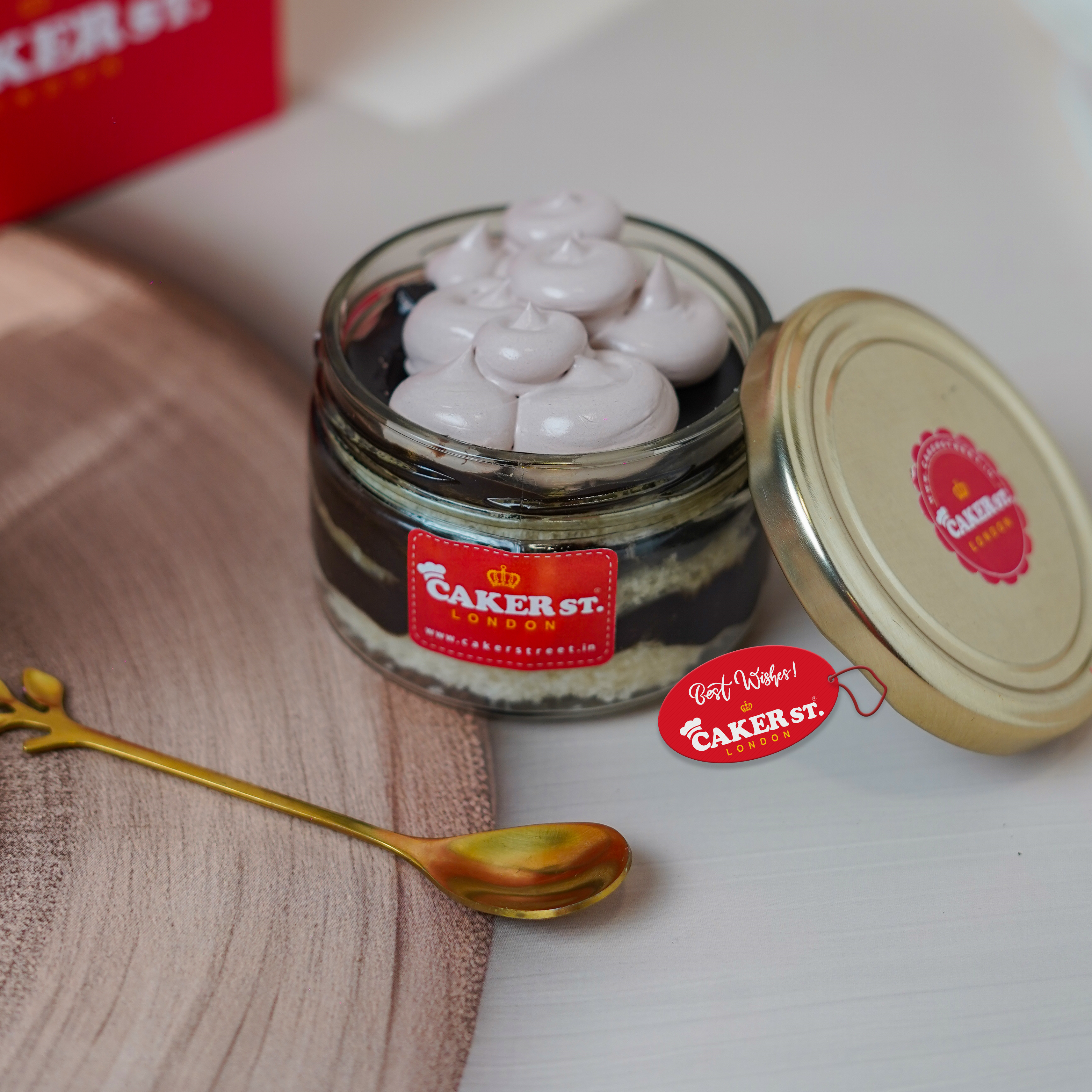 Chocolate Ganache Cake Jar