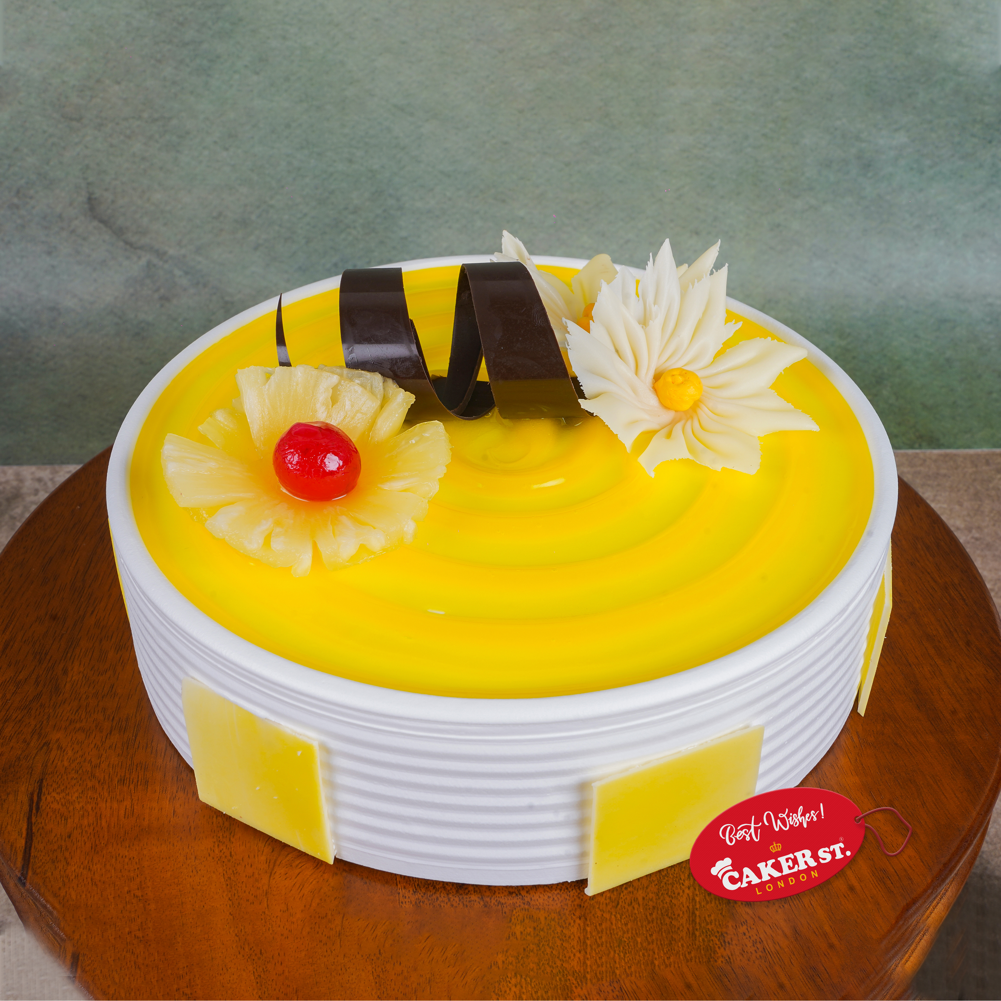  Golden Petals and Chocolate Bliss