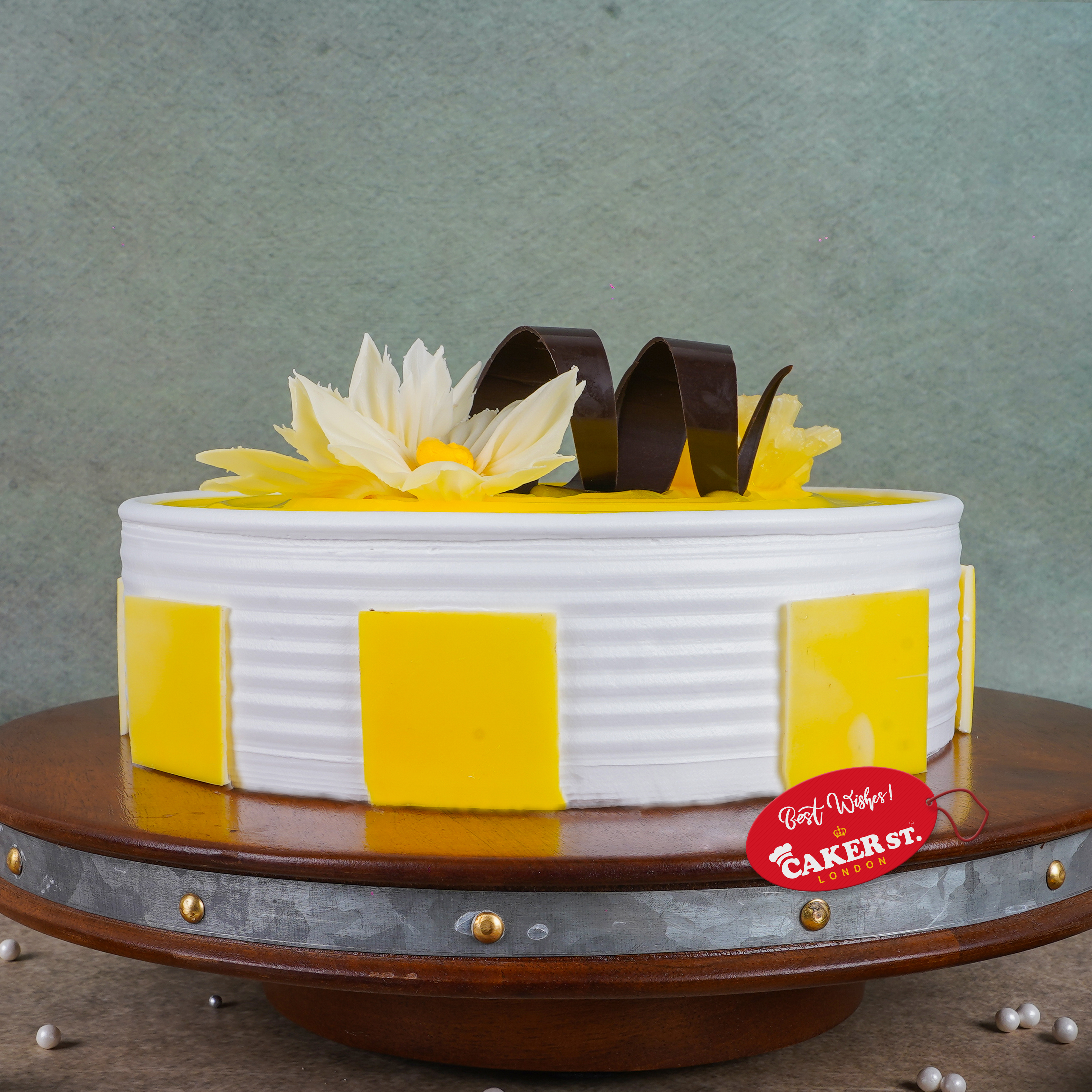  Golden Petals and Chocolate Bliss