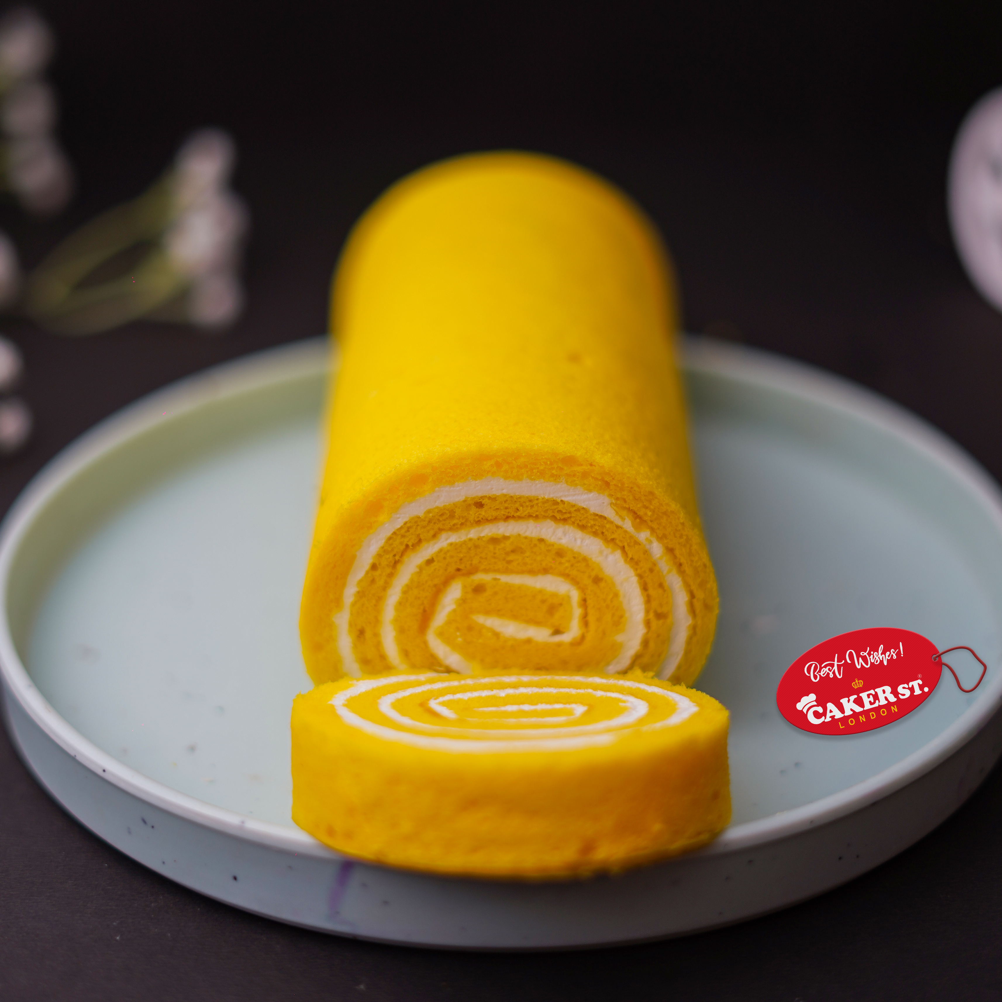 Lemon Vanilla Swiss Rol