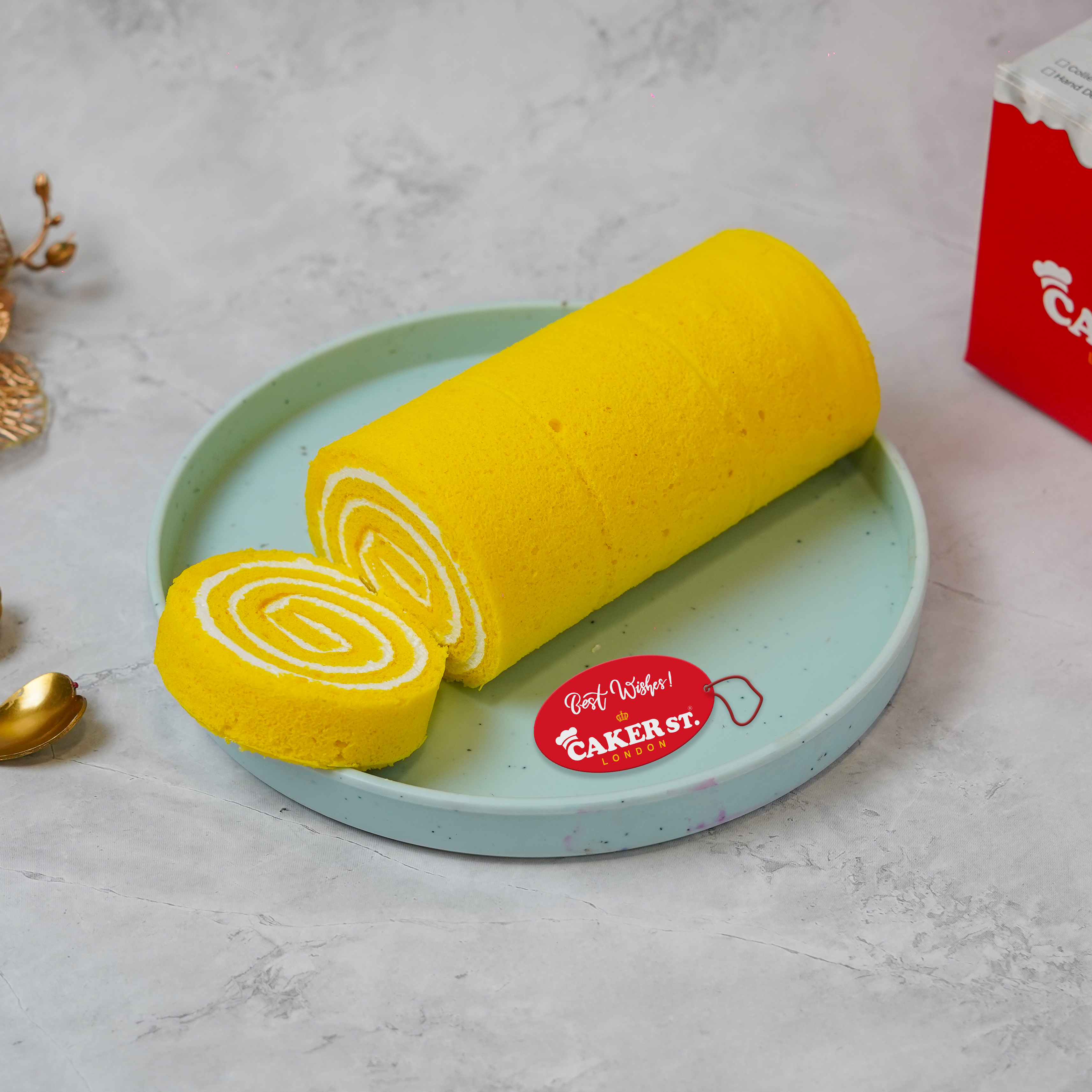 Lemon Vanilla Swiss Rol