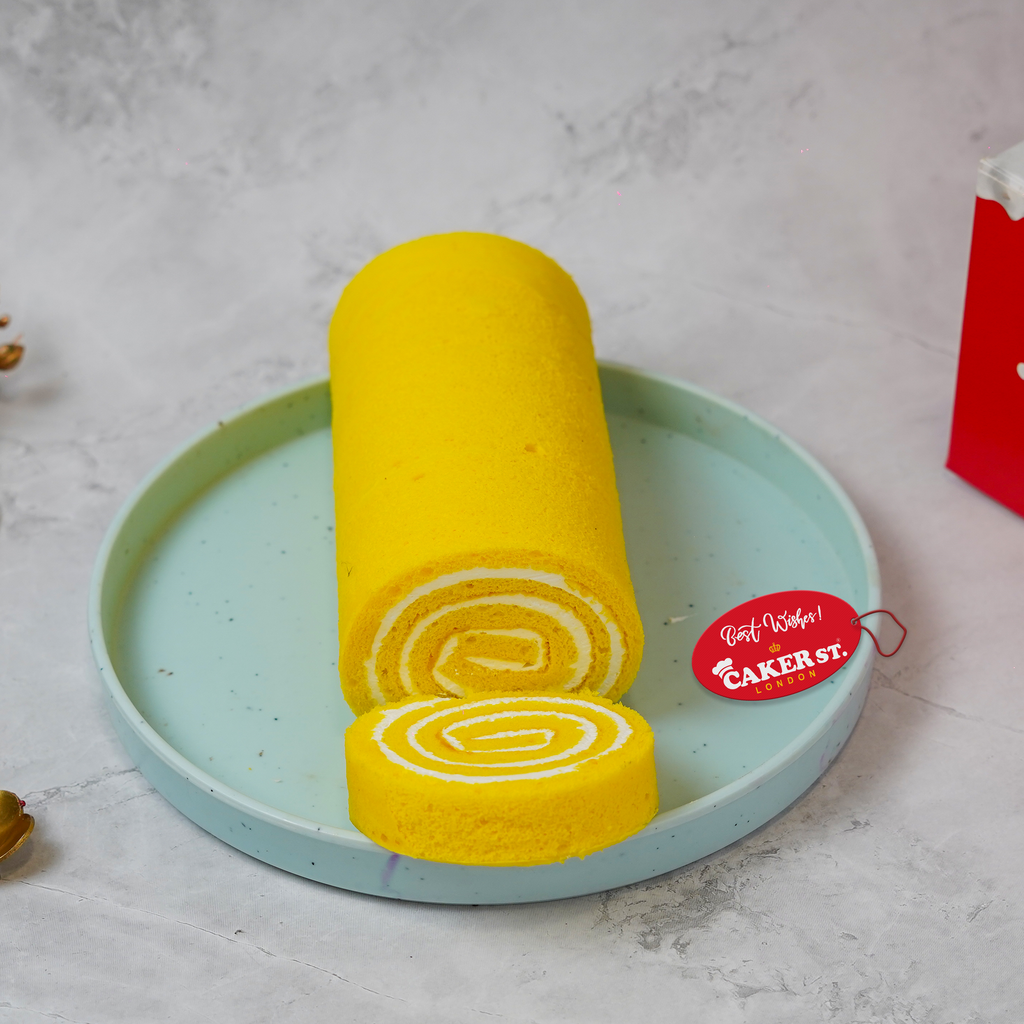 Lemon Vanilla Swiss Rol