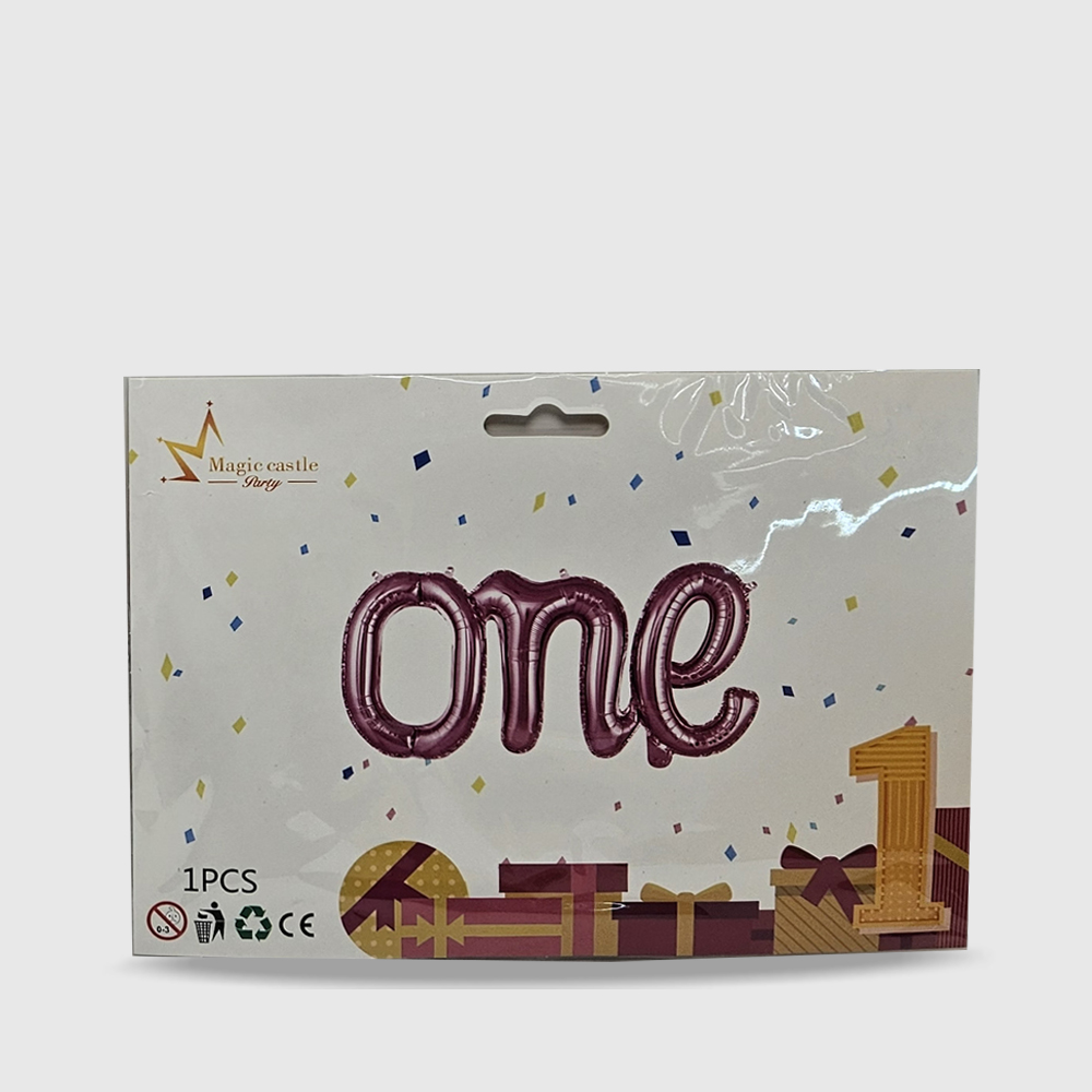 One Foil Balloon