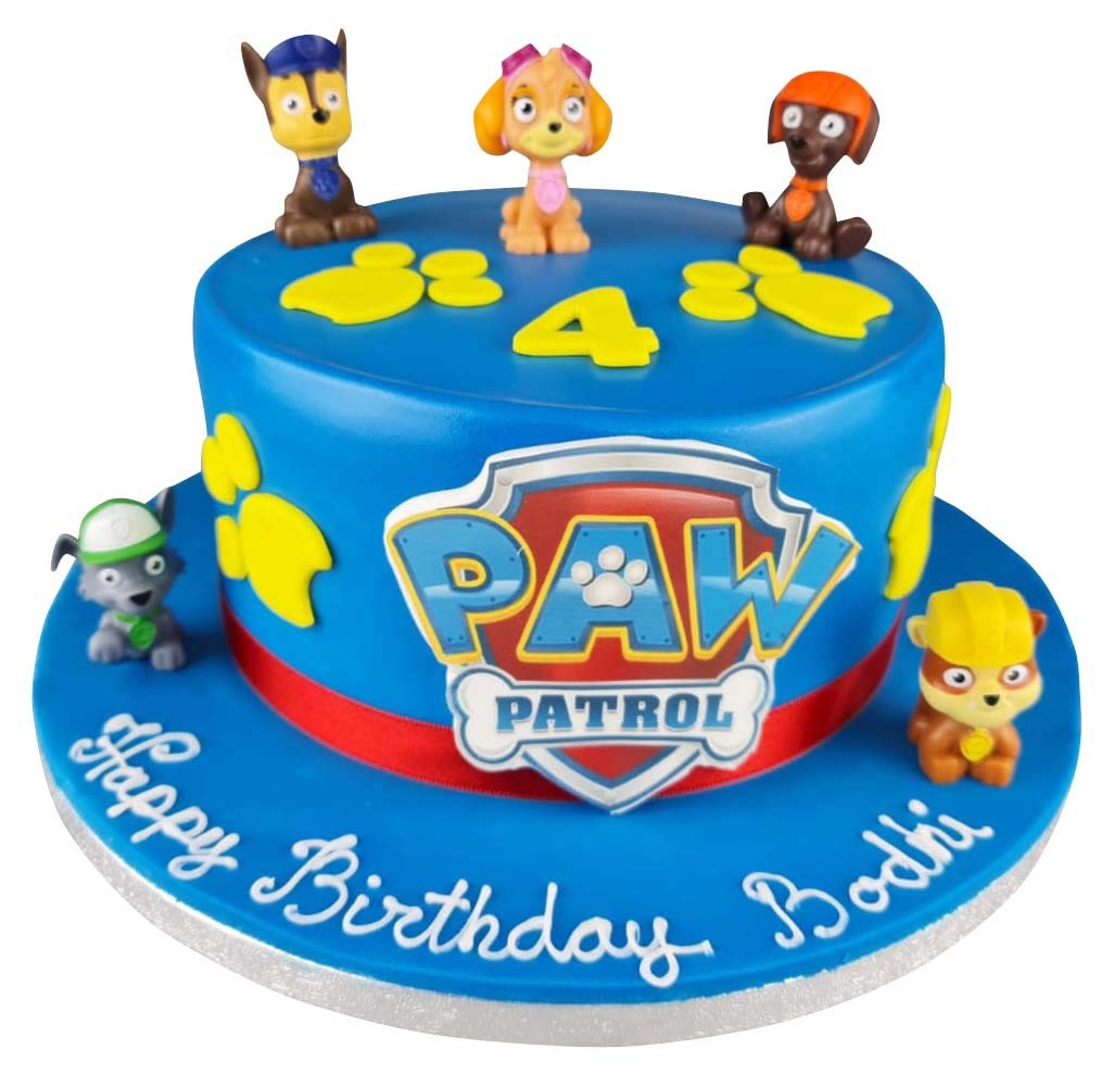 Paw Patrol Birthday Cake