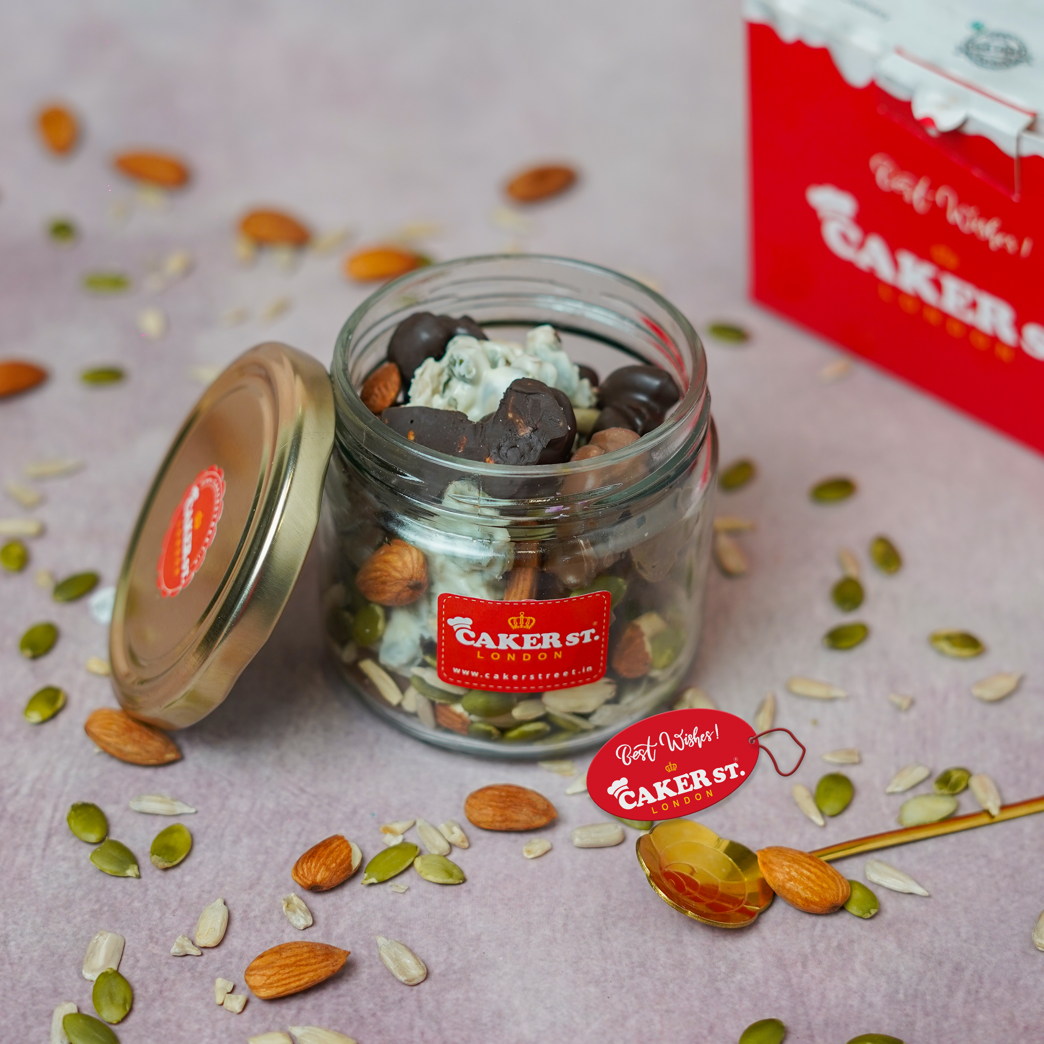 Dry Fruits Cake Jar