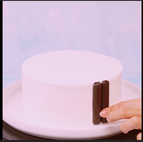 The Checkerboard Choco Barricade - DIY Cake