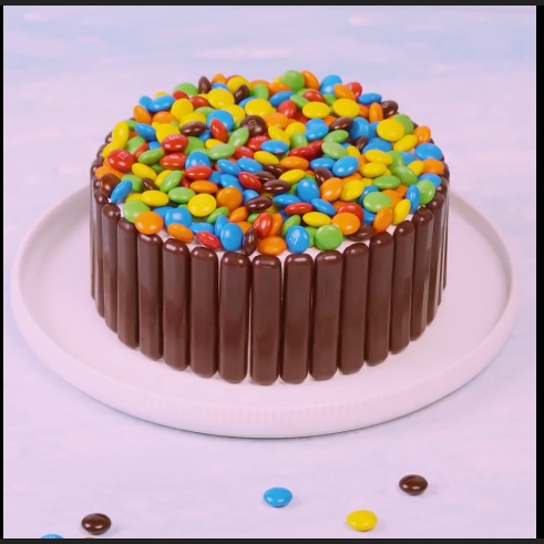 The Checkerboard Choco Barricade - DIY Cake