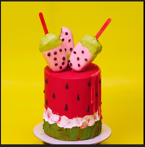 The MelonSicle Fluff - DIY Cake