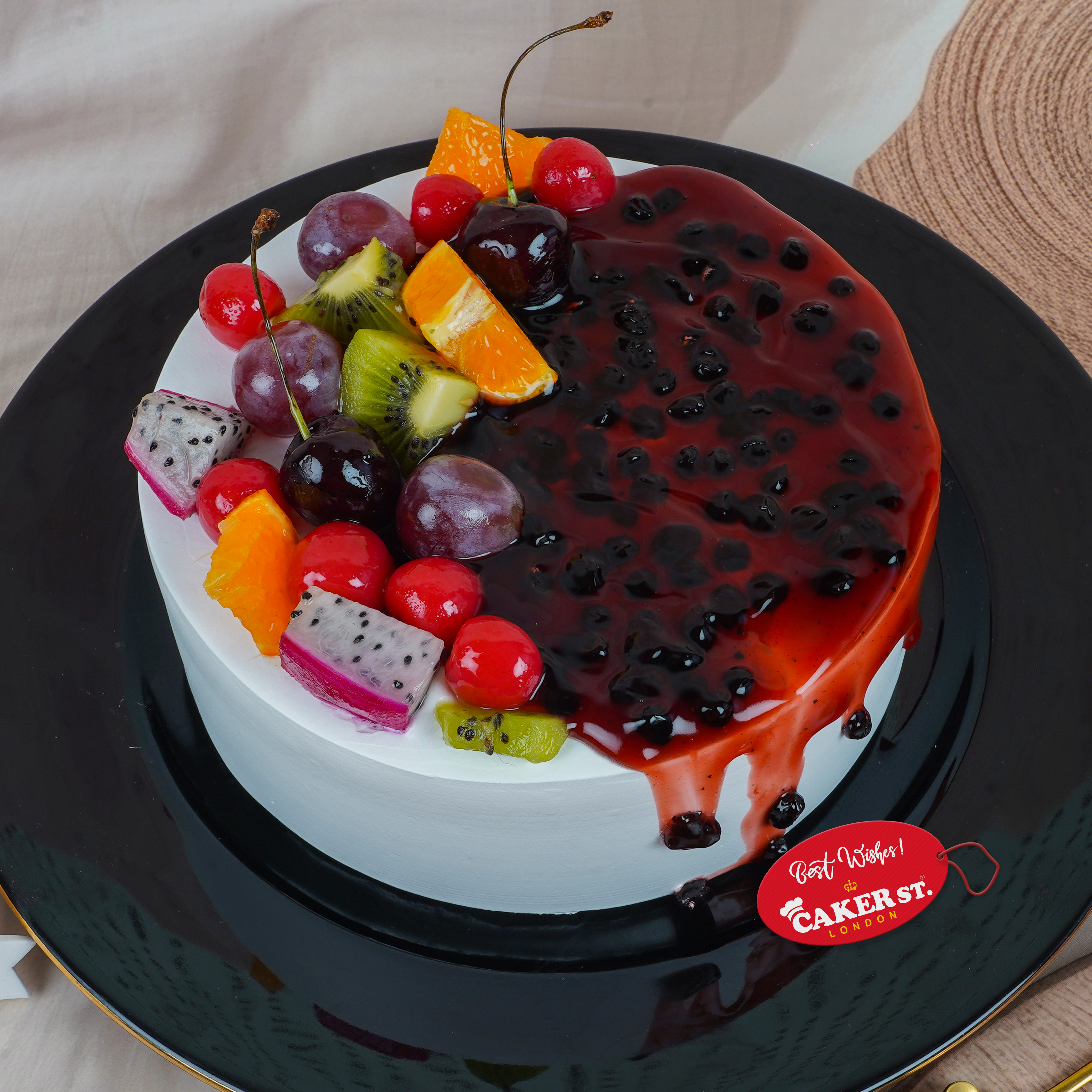 Vibrant Berry Fruit Symphony