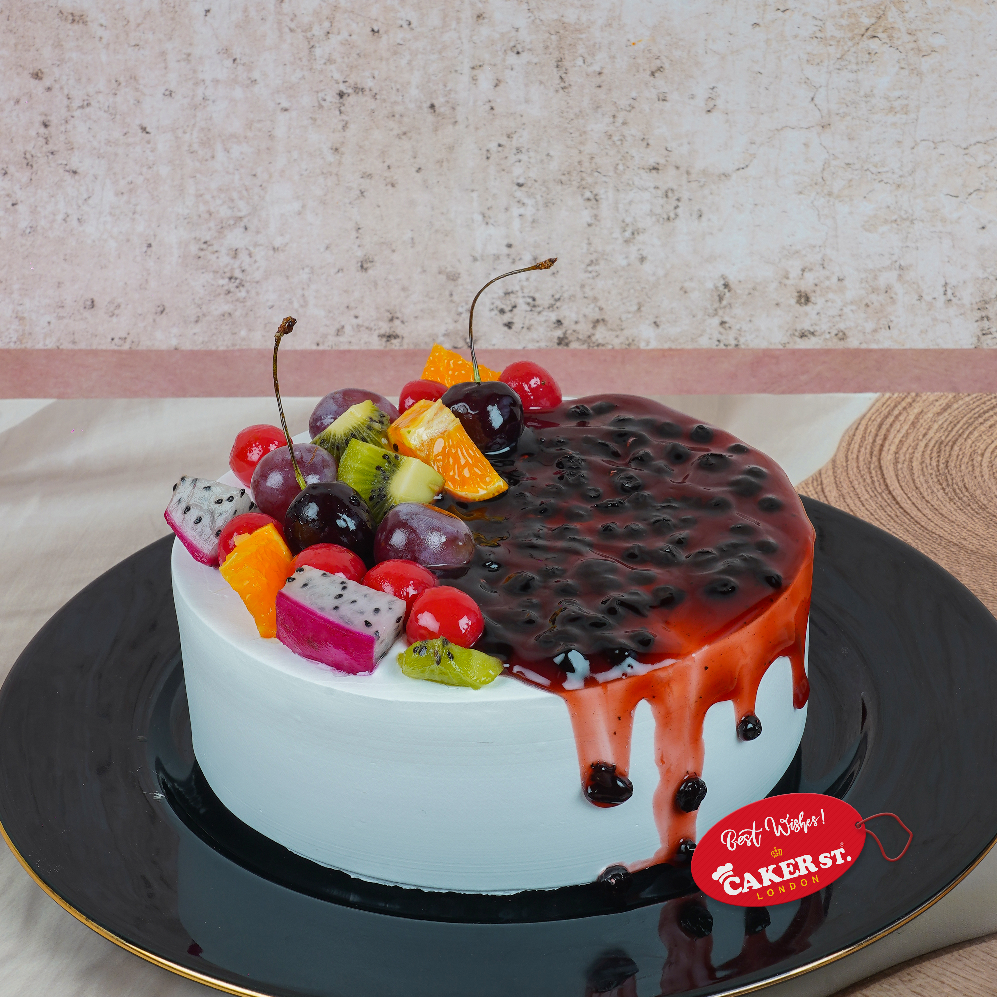 Vibrant Berry Fruit Symphony